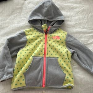 The Northface fleece jacket size 12-18 months